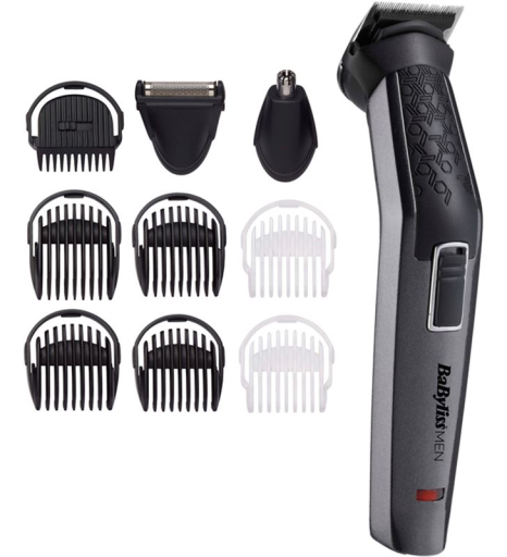 BaByliss Men Multigroom 10 in 1 Carbon Titanium Trimmer