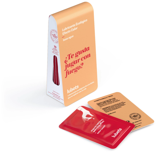 Ecological Lubricant Heat Effect Water single dose 10 x 4 ml