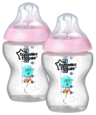 Closer to Nature Baby Bottle Set 2 x 260 ml