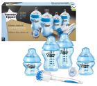 Closer to Nature 6-piece Blue Baby Bottle Starter Kit