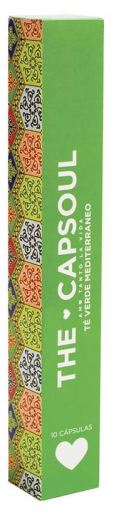 The Capsoul Mediterranean Green Tea 10 nespresso compatible capsules