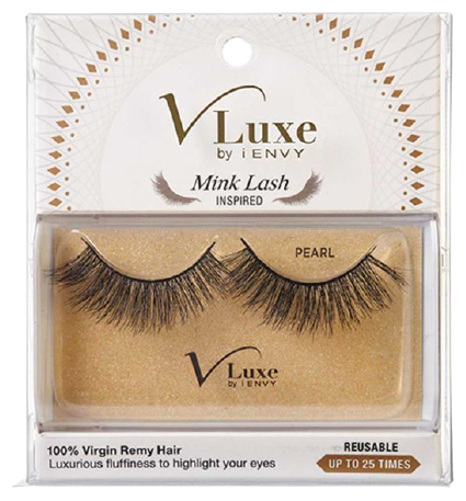False Eyelashes v Luxe Remy Inspired pearl