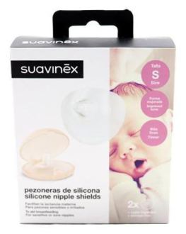 Silicone Nipple Shield Size S 2 pcs