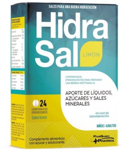 Hydrasal Lemon 24 Tablets