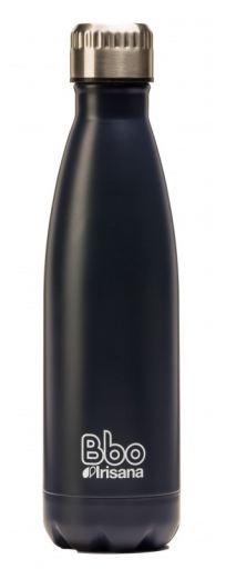 Irisana Stainless Steel Thermo Bbo Bottle and Cover 500 ml