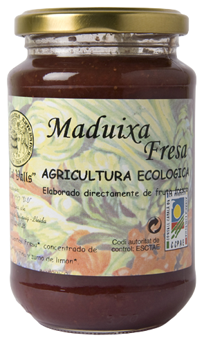 Cal Valls Organic Strawberry Jam 375 gr