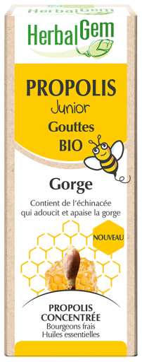 HerbalGem Propolis Junior drops Bio 15 ml