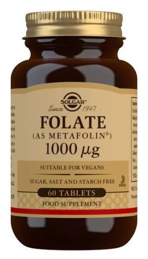 Solgar Folate 1000 mcg 60 tabs