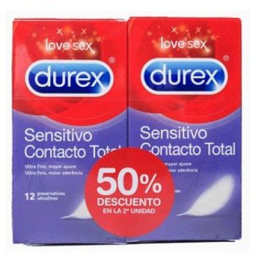 Total Contact Sensitive Condoms 24 units