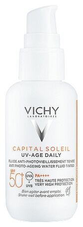 Capital Soleil Uv Age Daily Protector with Color SPF 50+ 40 ml
