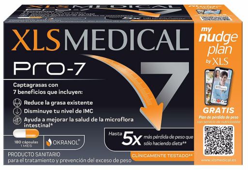XL-s Pro 7 Nudge 180 Tablets