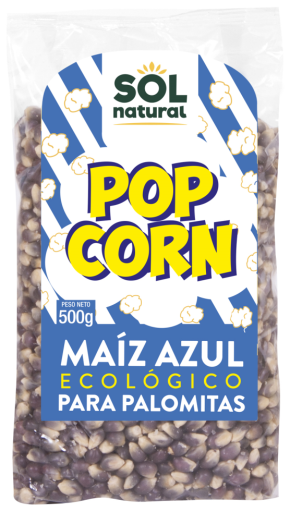Sol Natural Blue Corn Organic Popcorn 500 gr