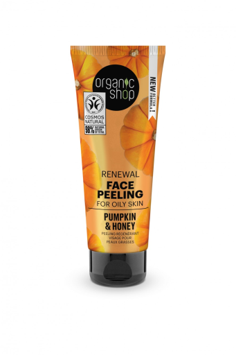 Organic Shop Pumpkin & Honey Renewing Facial Scrub 75 ml