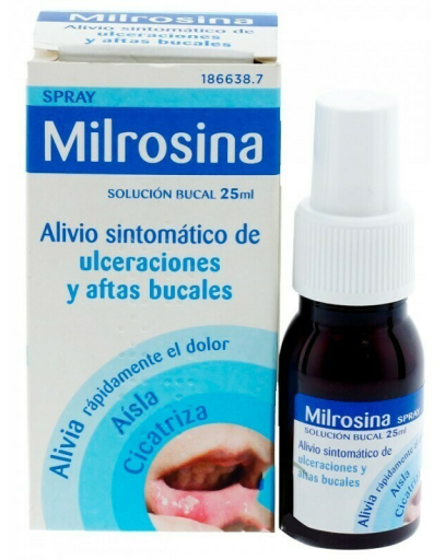 Milrosine Spray Oral Solution 25 ml