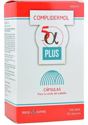Complidermol 5 Alfa Plus 60 Capsules