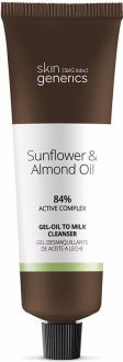 Skin Generics Sunflower + Almond Oil Milk Oil Make-up Remover Gel 100 ml