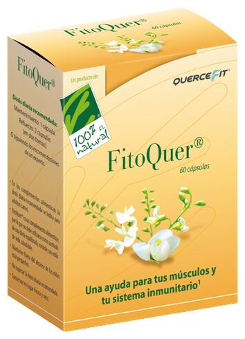 100% Natural Fitoquer 60 Capsules