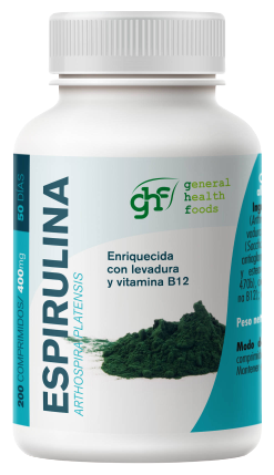 GHF Spirulina 400 mg 200 Tablets