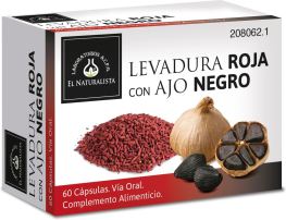 El Naturalista Red Yeast Rice + Black Garlic 60 Capsules