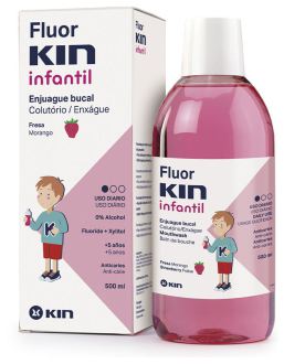 Fluorkin Children&#39;s Anticavity Mouthwash Strawberry 500 ml