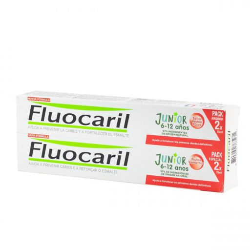 Junior Red Fruits Toothpaste 2 x 75 ml