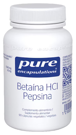 Pure Encapsulations Betaine HCl Pepsin 90 Capsules
