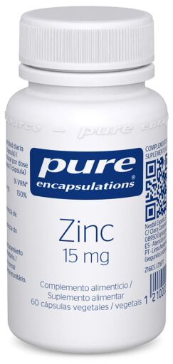 Zinc 15 mg 60 Capsules
