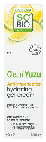 SO'BiO &eacute;tic Clean Yuzu Anti Imperfection Cleansing Gel 200 ml