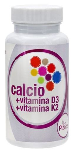 Artesania Agr&iacute;cola Calcium + Vitamin D3 + Vitamin K2 Plantis 60 Capsules