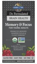 Dr Formulated Memory and Focus For Young Adults 60 Tablets