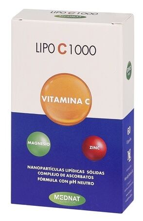 Mednat Nutrici&oacute;n Lipo C 1000 60 Capsules