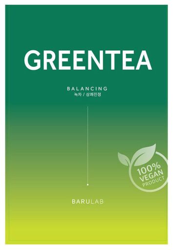 Barulab The Clean Green Tea Mask 23 gr