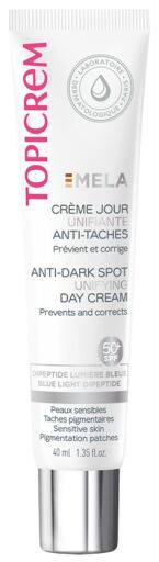 Topicrem Mela Unifying Anti-Stain Day Cream SPF 50+ 40 ml