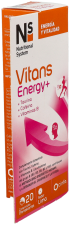 NS Vitans Energy+ Lime 20 Capsules