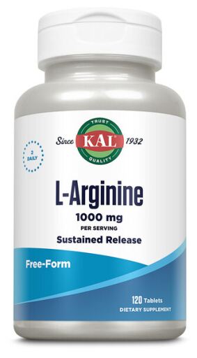 Kal L-Arginine 1000 mg 120 Tablets