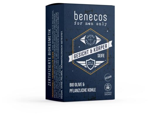 Benecos Solid Soap For Men 75 gr