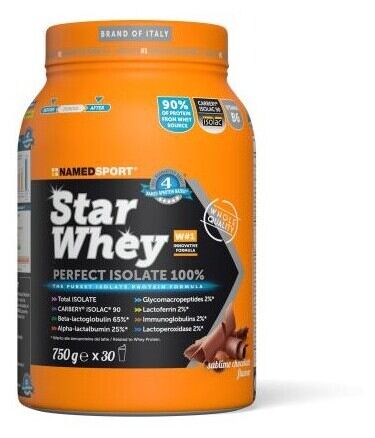 Named Sport Star Whey Isolate Sublime Chocolate 750 gr