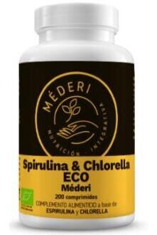 M&eacute;deri Nutrici&oacute;n Integrativa Spirulina & Chlorella Eco 500 Tablets