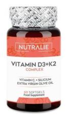 Vitamin D3+K2 Complex 60 Capsules