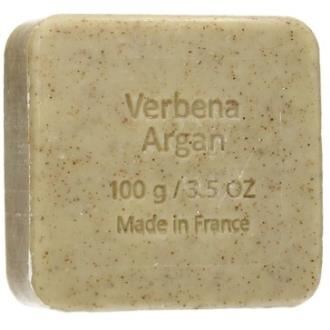 Savon du midi Argan Verbena Exfoliating Soap Tablet 100 gr