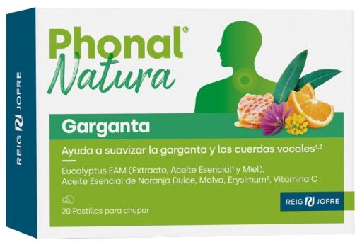 Phonal Natura Throat 20 Lozenges