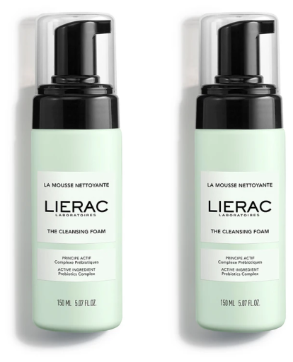 Lierac El Duo Cleansing Foam Makeup Remover 2 x 150 ml