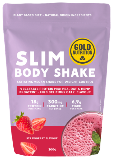 GoldNutrition Slim Body Shake Strawberry 300 gr