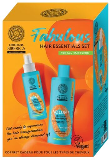 Natura Siberica Fabulous Hair Essentials Set 2 Pieces