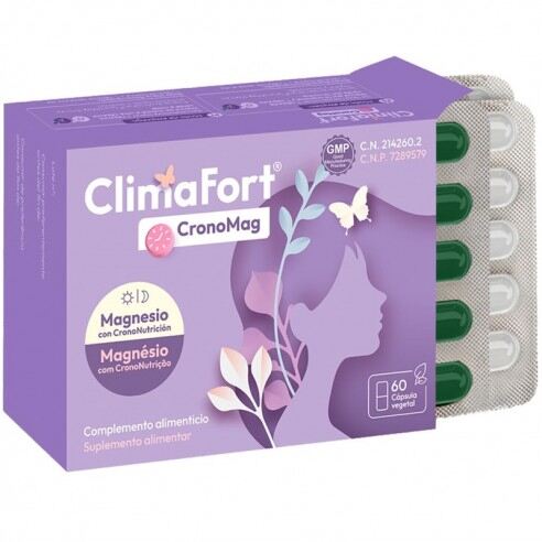 Laboratorios Niam Climafort Cronomag 60 Capsules