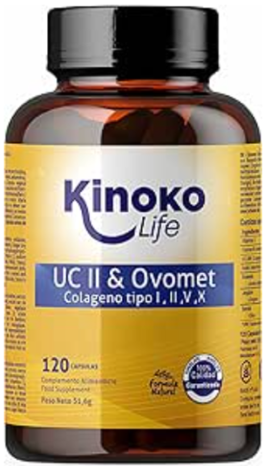 Kinoko Life Uc-Ii Collagen & Ovomet Collagen 120 Capsules