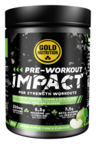 Pre-Workout Impact Green Apple 400 gr