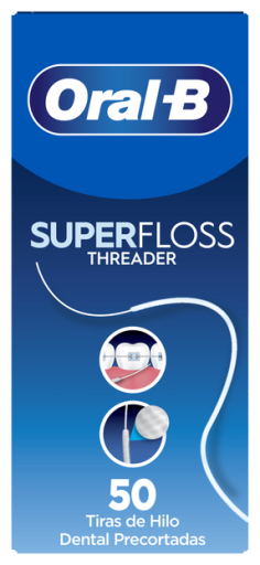Oral-B Super Floss Dental Floss 50 Units