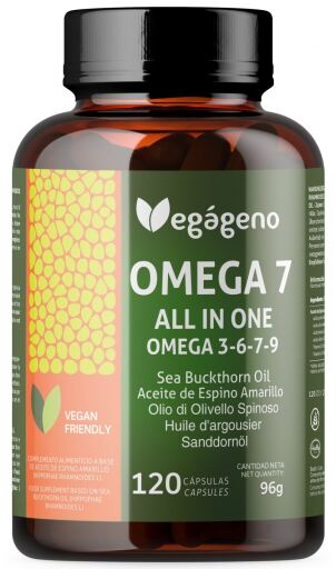 Omega 7 All In One Omega 3 6 7 9 Sea Buckthorn 120 Capsules
