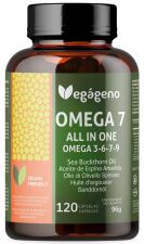 Omega 7 All In One Omega 3 6 7 9 Sea Buckthorn 120 Capsules